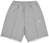 CORTEIZ HMP RAW HEM SHORTS - HEATHER GREY