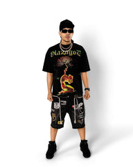 GLAZA GOD Growth - Heavyweight Terry Oversized Tee