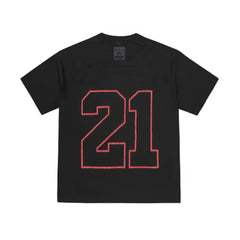 Corteiz x Slaughter Gang 21 Savage Mesh T-shirt Black