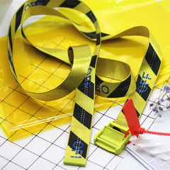 Off White Belt Canvas Sewing Line