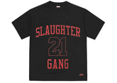 Corteiz x Slaughter Gang 21 Savage Mesh T-shirt Black