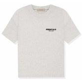 FEAR OF GOD ESSENTIALS T-SHIRT 'LIGHT HEATHER OATMEAL' (SS22)