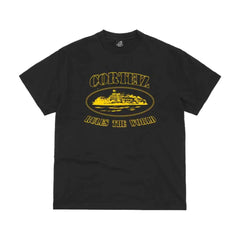 CORTEIZ RTW GLOW IN THE DARK OG ALACTRAZ T-SHIRT - BLACK