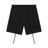 FEAR OF GOD ESSENTIALS BLACK SHORTS (SS22)