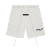 FEAR OF GOD ESSENTIALS LIGHT HEATHER OATMEAL SHORTS (SS22)