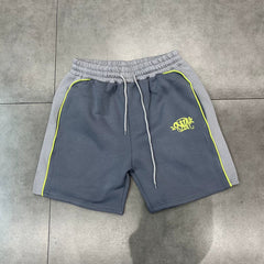 Syna World Graphic Fleece Shorts (Grey)
