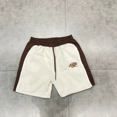 Syna World Graphic Fleece Shorts (Brown)
