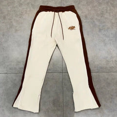 Syna World Graphic Fleece Sweatpants (Brown)