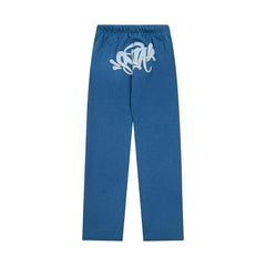 Syna World Graphic Fleece Sweatpants (Blue / Light Blue)