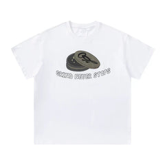Syna World Hip-Hop Colorful Graffiti Logo Tee (White)