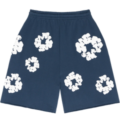 Denim Tears The Cotton Wreath Shorts Navy