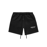 FEAR OF GOD ESSENTIALS JET BLACK SHORTS (SS25)