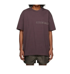 FEAR OF GOD ESSENTIALS T-SHIRT 'PLUM' (SS23)