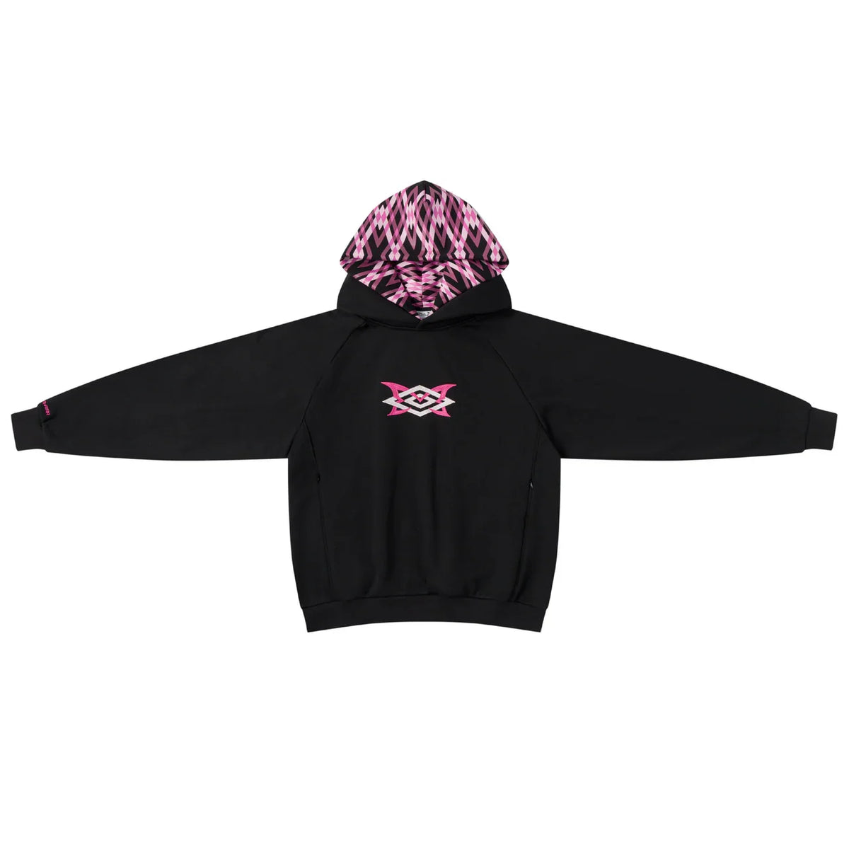 Mertra x Umbro Warm Up Hood (Black/Pink)
