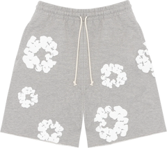 Denim Tears The Cotton Wreath Grey Shorts