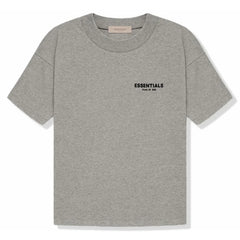 FEAR OF GOD ESSENTIALS T-SHIRT 'DARK HEATHER OATMEAL' (SS22)