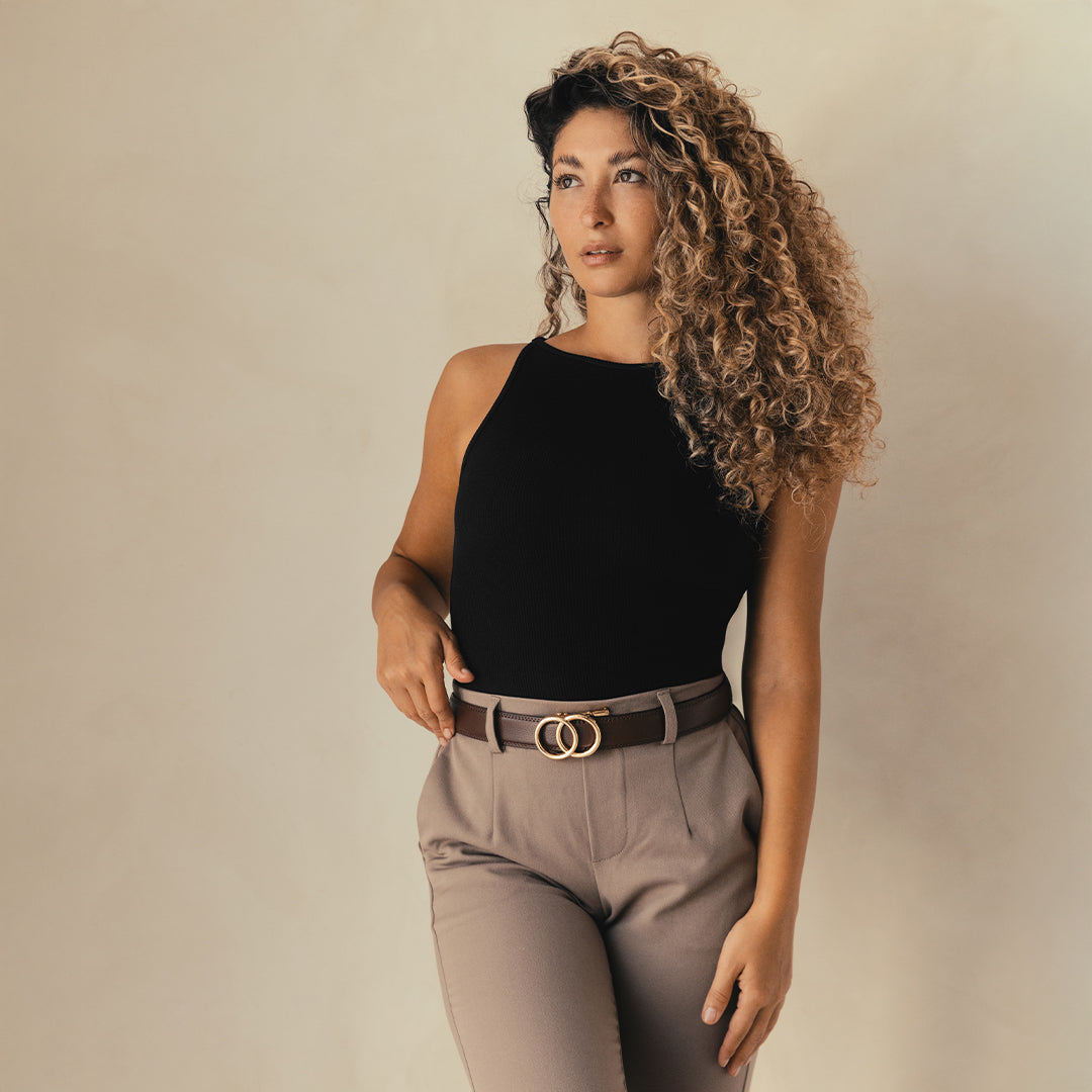 Modern Belt - Brown