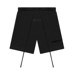 FEAR OF GOD ESSENTIALS BLACK SHORTS (SS22)