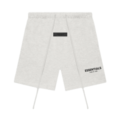 FEAR OF GOD ESSENTIALS LIGHT HEATHER OATMEAL SHORTS (SS22)