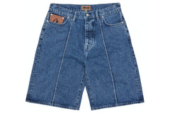 Corteiz C-Star Denim shorts - Faded Blue
