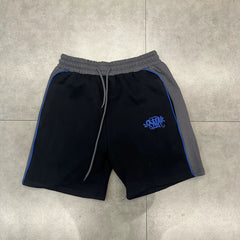 Syna World Colorblock Fleece Shorts (Black)