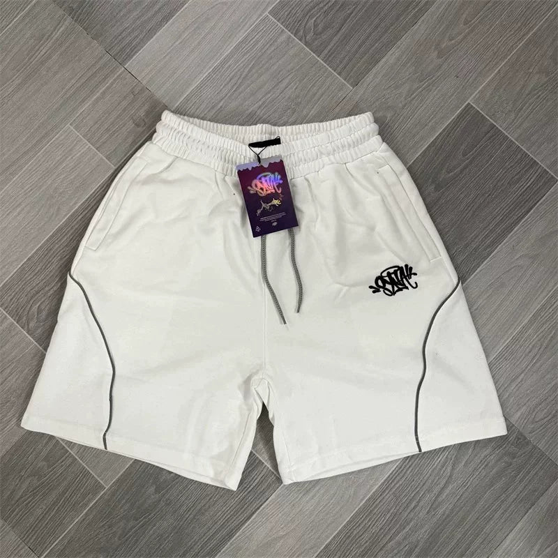 Syna World Fleece Sweat Shorts (Beige)