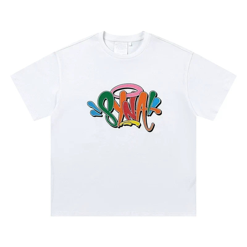 Syna World Graphic T-Shirt (White / Multi-Color)