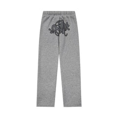 Syna World Graphic Fleece Sweatpants (Grey / Black)
