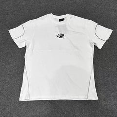 Syna World Embroidered Piping T-Shirt (White)