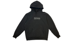 Supreme KAWS Chalk Logo Hoodie Black (P)